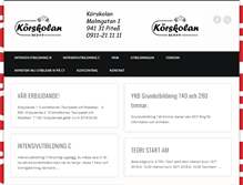 Tablet Screenshot of korskolan.com